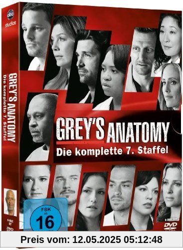 Grey's Anatomy: Die jungen Ärzte - Die komplette 7. Staffel [6 DVDs] von Ellen Pompeo