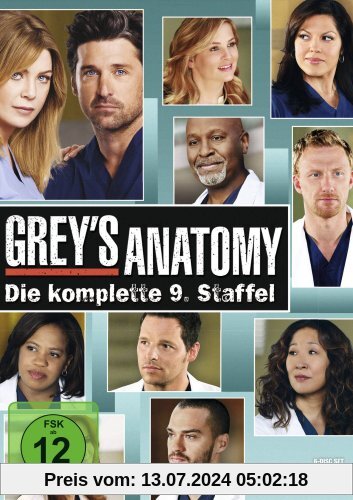 Grey's Anatomy: Die jungen Ärzte - Die komplette 9. Staffel [6 DVDs] von Ellen Pompeo