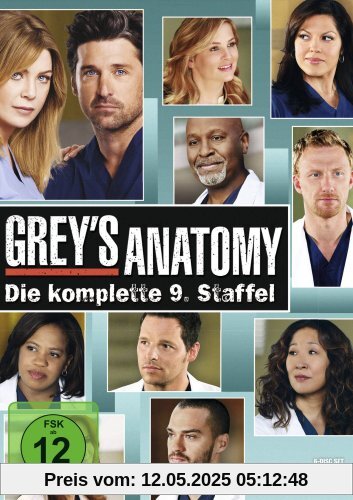 Grey's Anatomy: Die jungen Ärzte - Die komplette 9. Staffel [6 DVDs] von Ellen Pompeo