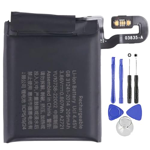 Akku kompatibel mit Apple Watch SE2 40 mm Iwatch A2721 209 mAh mit Schraubendreher-Set Akku kompatibel mit Apple Watch SE2 40 mm Iwatch A2721 209 mAh mit Schraubendreher-Set von Ellenne