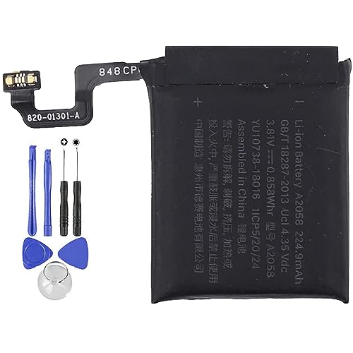 Akku kompatibel mit Apple Watch Serie 4 Generation 40 mm Iwatch A2058 224 mAh von Ellenne