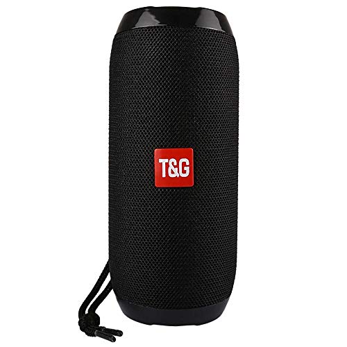 ELLENNE Bluetooth-Lautsprecher, wiederaufladbar, 10 W, WLAN, wasserdicht, Radio TG117 (schwarz) von Ellenne
