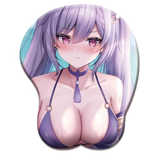 ELLENNE - 3D-Mauspad aus Gel mit Handgelenkstütze - GAMING MANGA ANIME JAPAN (Zeichnung 03) von Ellenne