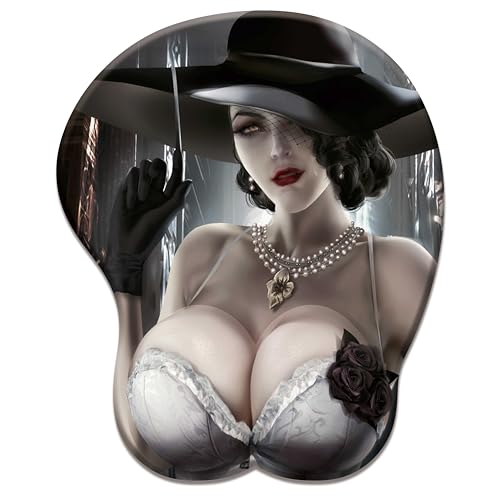 ELLENNE - 3D-Mauspad aus Gel mit Handgelenkstütze - GAMING MANGA ANIME JAPAN (Zeichnung 06) von Ellenne
