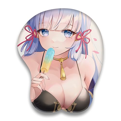 ELLENNE - 3D-Mauspad aus Gel mit Handgelenkstütze - GAMING MANGA ANIME JAPAN (Zeichnung 08) von Ellenne