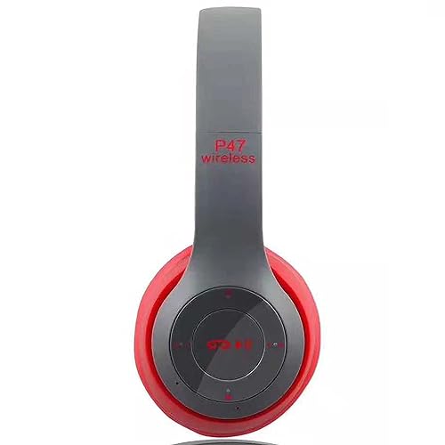 ELLENNE Kopfhörer Bluetooth 4.1 kabellos / 3,5 mm Headphone - Farbe Rot - Code 47 von Ellenne