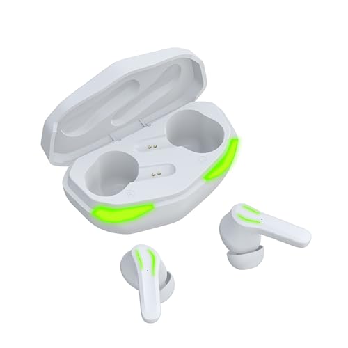 ELLENNE - Kopfhörer Bluetooth 5.0 - D17 Weiß Gaming LED Wireless TWS Weiß ELLENNE - Kopfhörer Bluetooth 5.0 - D17 Weiß Gaming LED Wireless TWS Weiß von Ellenne
