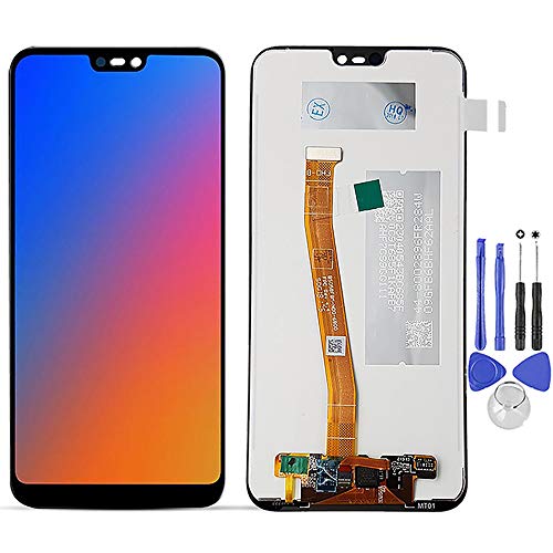 ELLENNE LCD Display Huawei P20 Lite Ane-LX1 Touchscreen Glas schwarz + Schraubendreher-Kit von Ellenne