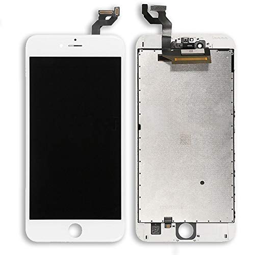 ELLENNE LCD Display für Apple iPhone 6S Touchscreen Schwarz Weiß + Schraubendreher-Set (weiß) von Ellenne