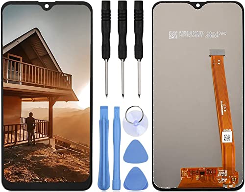 ELLENNE LCD-Display kompatibel mit Samsung Galaxy A20 SM-A205F A205FN Touchscreen Glas DIGITIZER mit Schraubendreher-Set von Ellenne