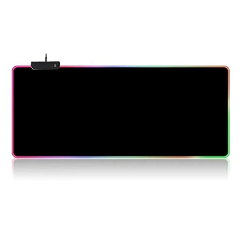 RGB-Mauspad XXL – Gaming-Mauspad 900 x 400 – LED 7 Farben – 4 Lichteffekte – verstellbar rutschfest waschbar – für PC Desktop und Laptop C01 RGB-Mauspad XXL – Gaming-Mauspad 900 x 400 – LED 7 Farben – 4 Lichteffekte – verstellbar rutschfest waschbar – für PC Desktop und Laptop C01 von Ellenne