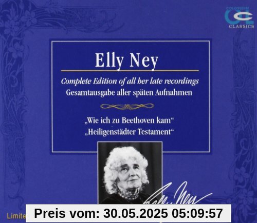 Elly Ney - Gesamtausgabe aller späten Aufnahmen Elly Ney - Gesamtausgabe aller späten Aufnahmen von Elly Ney