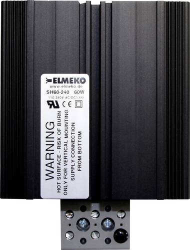 Elmeko SH 60 Schaltschrankheizung 110 - 240V DC/AC 60W (L x B x H) 105 x 80 x 83mm 1St. von Elmeko
