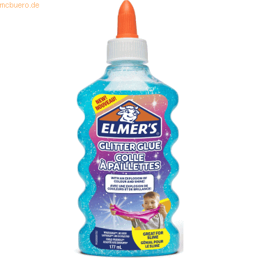 Elmers Glitzerkleber blau VE=177 ml Elmers Glitzerkleber blau VE=177 ml von Elmers