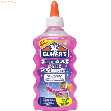 Elmers Glitzerkleber pink VE=177 ml Elmers Glitzerkleber pink VE=177 ml von Elmers