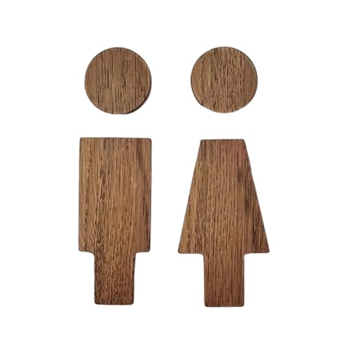 Männer Und Frauen Holz Badezimmerschild Set Für Öffentliche Toiletten In Innenräumen Und Heimtürtür Toilettenschilder Schild Schild Dekore Männer Und Frauen Holz Badezimmerschild Set Für Öffentliche Toiletten In Innenräumen Und Heimtürtür Toilettenschilder Schild Schild Dekore von Elnwnnkc
