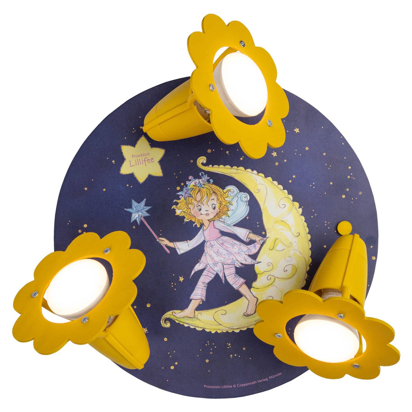 Deckenleuchte Prinzessin Lillifee Nachthimmel 3fl. Deckenleuchte Prinzessin Lillifee Nachthimmel 3fl. von Elobra