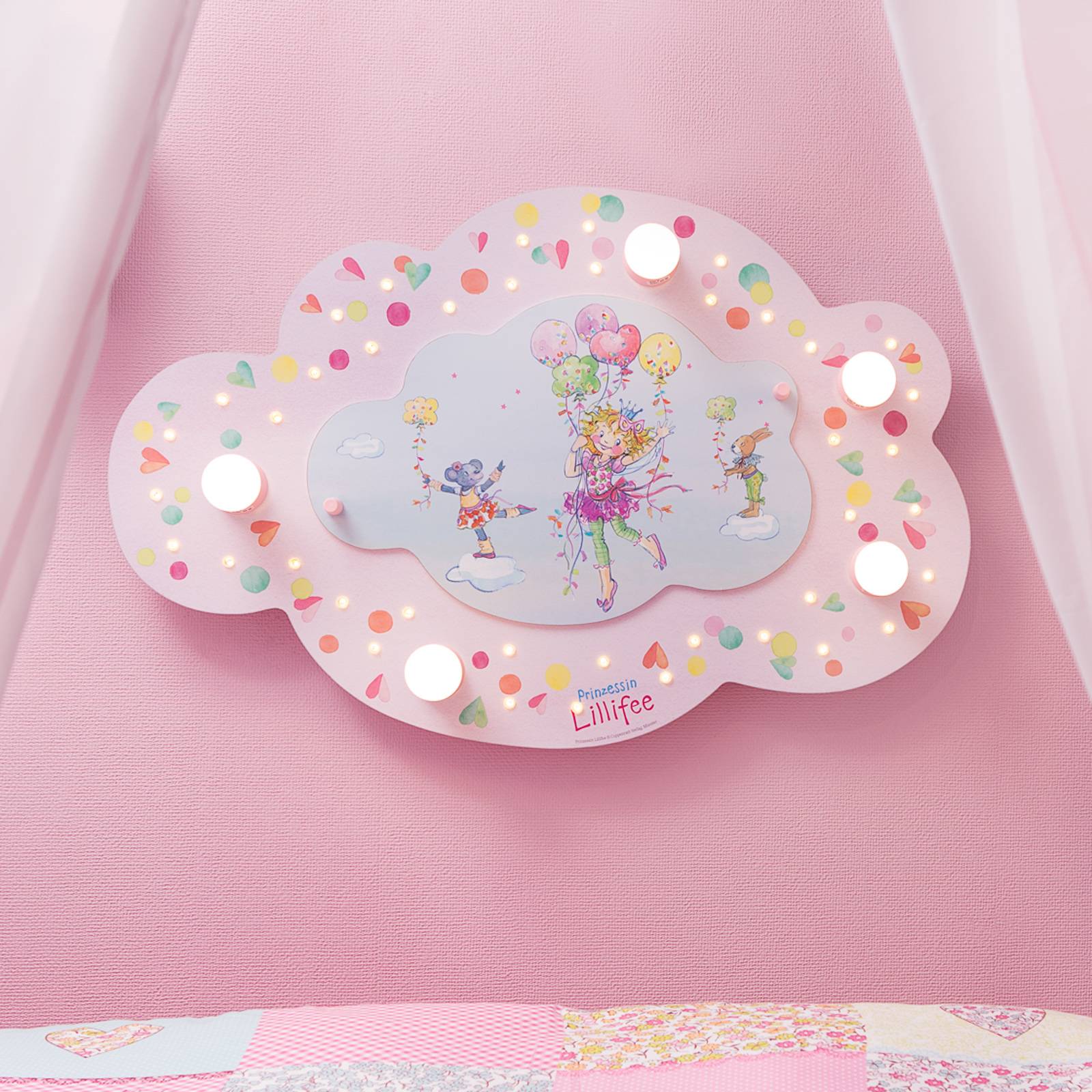 Deckenleuchte Prinzessin Lillifee mit LEDs Wolke Deckenleuchte Prinzessin Lillifee mit LEDs Wolke von Elobra