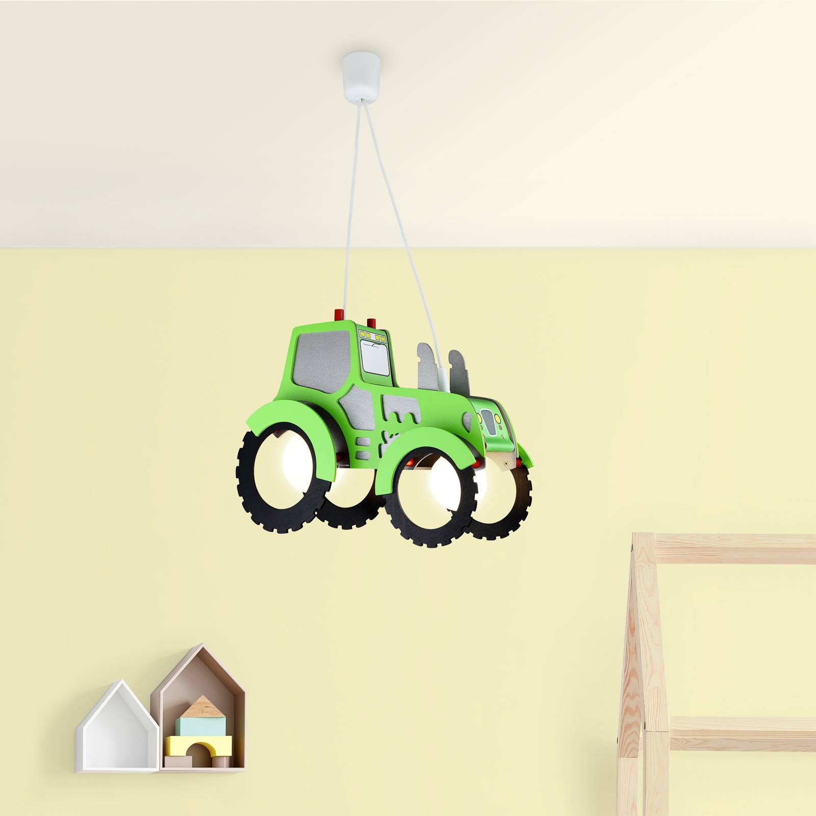 Pendelleuchte Traktor fürs Kinderzimmer von Elobra