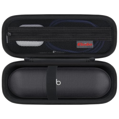 Elonbo Tragetasche für Beats Pill Wireless Bluetooth Lautsprecher, tragbare Lautsprecher Reisetasche Beats Pill Lautsprecher Aufbewahrungshalter, Mesh Tasche passt Ladegerät, Schwarz Elonbo Tragetasche für Beats Pill Wireless Bluetooth Lautsprecher, tragbare Lautsprecher Reisetasche Beats Pill Lautsprecher Aufbewahrungshalter, Mesh Tasche passt Ladegerät, Schwarz von Elonbo