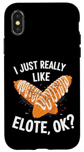 Ich mag Elote einfach wirklich Ok Hülle für iPhone X/XS Ich mag Elote einfach wirklich Ok Hülle für iPhone X/XS von Elote Mexican Corn