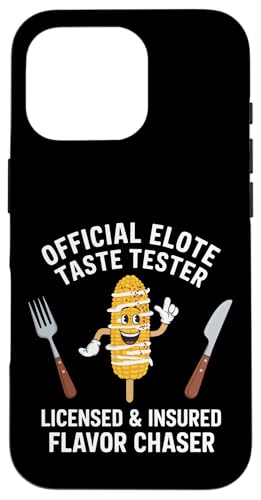 Offizielles Lizenzprodukt von Elote Taste Tester Hülle für iPhone 16 Pro Offizielles Lizenzprodukt von Elote Taste Tester Hülle für iPhone 16 Pro von Elote Mexican Corn
