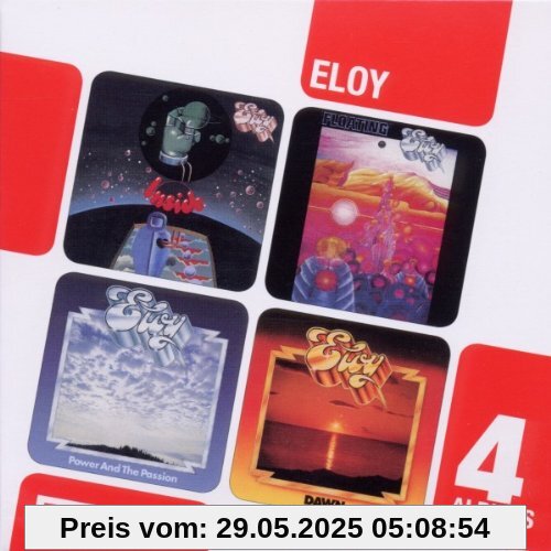 4in1 Album Boxset: Inside / Floating / Power and the Passion / Dawn von Eloy