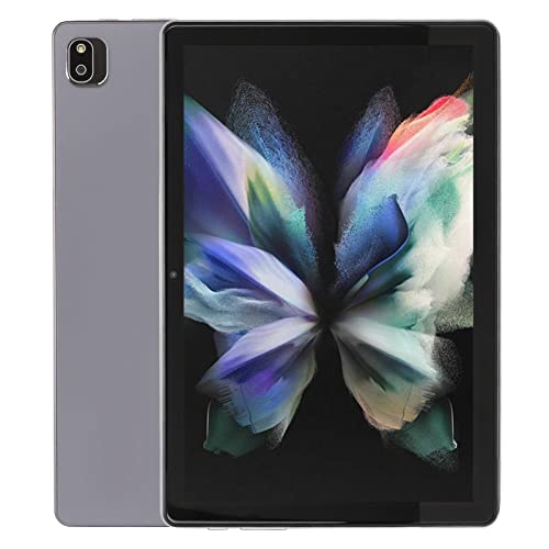 10,1-Zoll-2-in-1-Tablet mit 8 GB RAM, 256 GB ROM,12, 4G-Netzwerk, 5G-WLAN, 8-MP-Vorder- und 16-MP-Rückkamera, 7000-mAh-Akku, FHD-Bildschirm, Zwei Lautsprecher (Europäische von Elprico