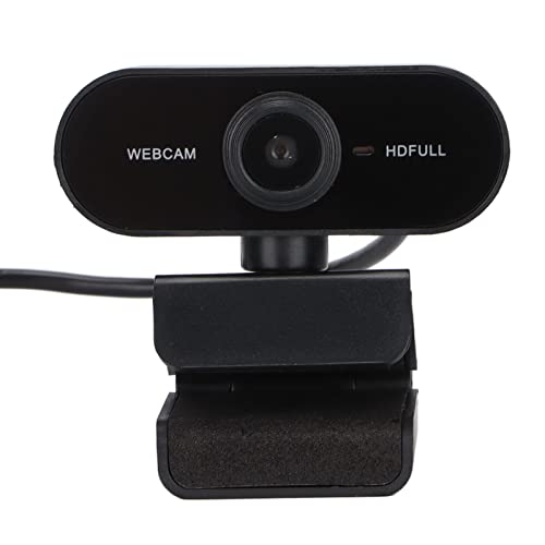 1080P Full HD-Webcam mit Mikrofon, Autofokus-HD-Computerkamera, Integriertes Mikrofon für Live-Videoanrufkonferenzen von Elprico