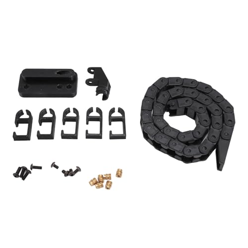 16,9-Zoll-Schleppkette, Flexible, Geräuscharme ABS-Schleppkette für 3D-Drucker für Bamboo P1P, Flexible ABS-Schleppkette, Kabel-Drahtträger von Elprico