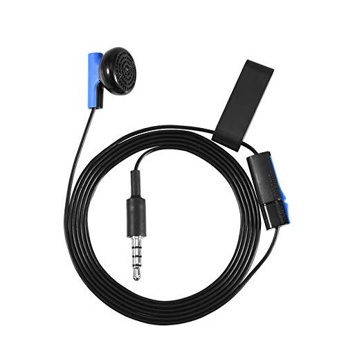 3,5-mm-Gaming-Kopfhörer, In-Ear-Ohrhörer-Kopfhörer-Headset für Sony Playstation 4 PS4-Controller, Mono-Chat-Ohrhörer mit Mikrofon, Kopfhörer-Headset von Elprico