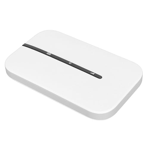 Elprico 4G LTE Tragbarer WLAN-Hotspot, 150 Mbit/s WLAN-Router mit SIM-Kartensteckplatz für Bis zu 10 Benutzer, WLAN-Hotspot mit 2100-mAh-Akku von Elprico