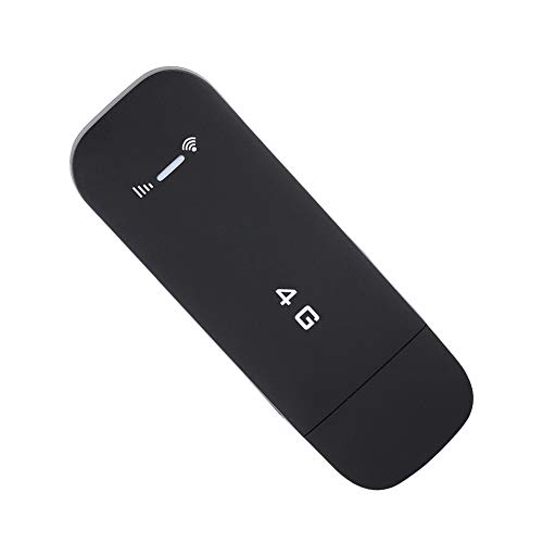 4G LTE WiFi Dongle, 100 Mbit/s USB Dongle Tragbarer WiFi Router Pocket Mobiler Hotspot 4G/3G Wireless Netzwerk Smart Router(with WiFi) von Elprico