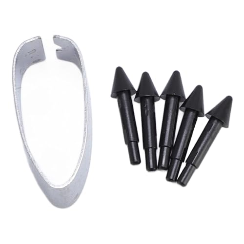 5pcs Stift -Tipps, Stylus -Tipps Ersatztipps, Stylus -Stift -Tipps Stylus -Stiftnibs -Teile, 4096 Hochdruckempfindlichkeit, Stylus -Stiftnibs -Ersatz durch Putenzern von Elprico