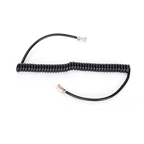 8-poliges Mikrofonkabel, PVC RJ-45 auf RJ-45 Handmikrofonkabel für Icom HM-151 IC-7000 IC-7100 von Elprico