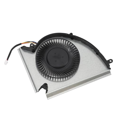 CPU-Lüfter, 4-poliger Anschluss, Laptop-Kühler, Lüfter, Ersatz-Laptop-Zubehör für GP76 GE76 WE76 MS 17K2 MS 17K3 (CPU-Lüfter) von Elprico