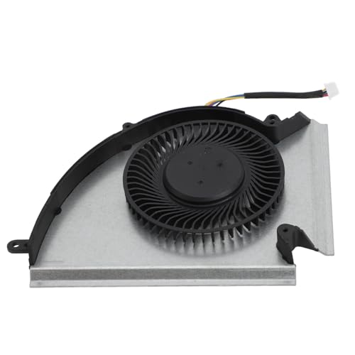 CPU-Lüfter, 4-poliger Anschluss, Laptop-Kühler, Lüfter, Ersatz-Laptop-Zubehör für GP76 GE76 WE76 MS 17K2 MS 17K3 (GPU-Lüfter) von Elprico