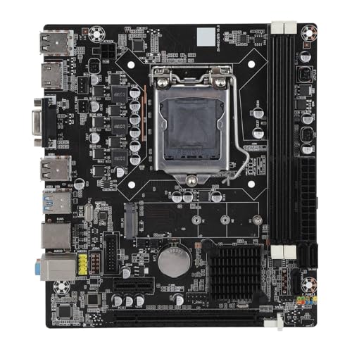 Computer-Gaming-Mainboard, LGA 1155-Pin-DDR3-Zweikanal-Gaming-Motherboard mit 4 USB2.0- und 2 USB3.0-SATA2.0-Anschlüssen von Elprico