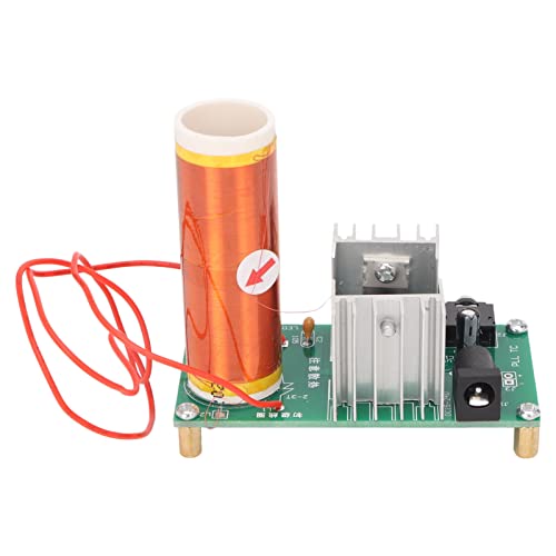 DIY Tesla Coil Kit, 15W Elektronische DIY Kits Musik Tesla Coil Plasma Lautsprecher Lötübungs Kit Musikwiedergabe Plasma Drahtlose Übertragung von Elprico