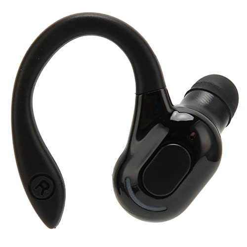 Einohr-Bluetooth-Headset, PX4, Wasserdichter USB-Lade-Einohr-Bluetooth-Kopfhörer Zum Laufen, Fahren, Schwarz von Elprico