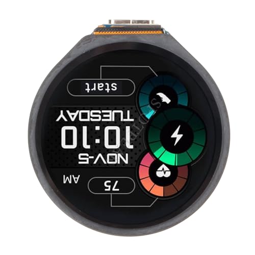 Elprico 1,28 Zoll Rundes LCD-Display für, 240 X 240 IPS-Bildschirmanzeigemodul mit 1,28 Zoll Rundem Touch-LCD-Bildschirm-Beschleunigungssensor Elprico 1,28 Zoll Rundes LCD-Display für, 240 X 240 IPS-Bildschirmanzeigemodul mit 1,28 Zoll Rundem Touch-LCD-Bildschirm-Beschleunigungssensor von Elprico