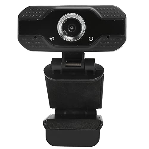 Elprico 1080P HD Webcam mit Mikrofon, Full HD USB Webcam Computer Webkamera mit Noise Cancelling Mikrofon, Multifunktionsbasis von Elprico