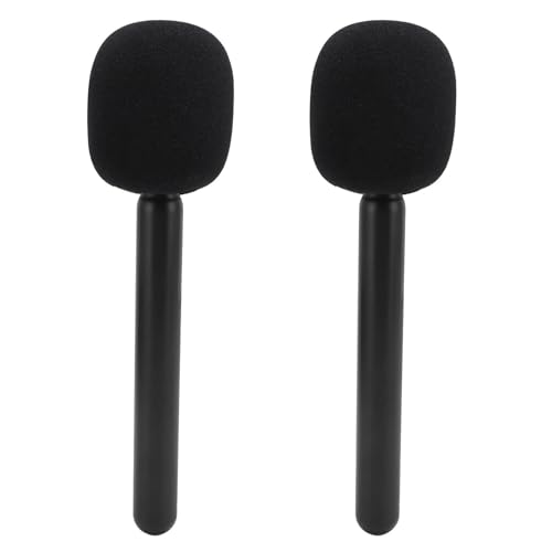 Elprico 2 Stück Mikrofonhalter, Mikrofonständer, Mikrofonhalter, Griffmontage-Adapter für Hollyland Lark M1 C1 150 G1 Movo von Elprico