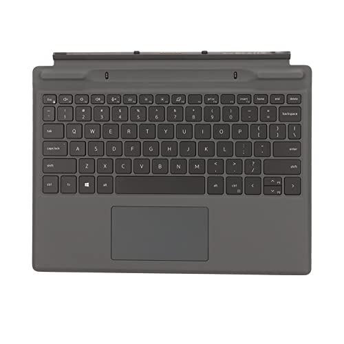 Elprico Abnehmbare Laptop-Tastatur, Tablet-Reisetastatur, Nahtlose Verbindung, Hintergrundbeleuchtung mit Touchpad, Tastatur für Dell Latitude 7320 7310 von Elprico