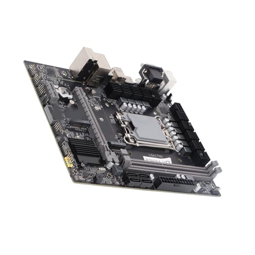 Elprico B760M VD Mainboard DDR4 für Intel LGA1700, LGA1700 Motherboard für Pin Mining Gaming Mainboard mit 4 USB2.0 2 USB3.1 4 SATA3.0 Port von Elprico