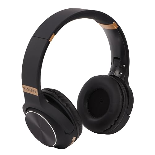 Elprico Bluetooth-Kopfhörer über Dem Ohr, Faltbare, Leichte Kabellose Kopfhörer mit Mikrofon, Geräuschunterdrückendes HiFi-Stereo-Headset für das Heimbüro von Elprico