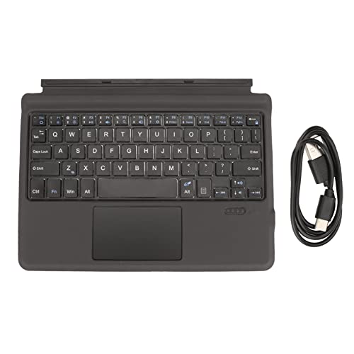 Elprico Bluetooth-Tastatur mit Touchpad, Schlanke, Leichte, Kabellose, Wiederaufladbare Laptop-Tastatur für Surface Go 3 for Go von Elprico