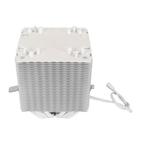 Elprico CPU-Luftkühler, 3,5 Zoll Dual Tower 6 Heatpipes 3-polig 12 VDC 48 CFM 22 DB CPU-Lüfter für 775 1150 1151 1155 1156 Elprico CPU-Luftkühler, 3,5 Zoll Dual Tower 6 Heatpipes 3-polig 12 VDC 48 CFM 22 DB CPU-Lüfter für 775 1150 1151 1155 1156 von Elprico