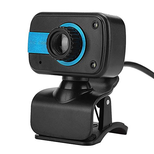 Elprico Computerkamera-Webcam mit Mikrofon, USB 3.0 2.0-kompatibel, Autofokus, 360°-Drehung, Weißabgleich und Farbkorrektur, für 2000 / XP / Win7 / Win8 / Vista 32bit von Elprico