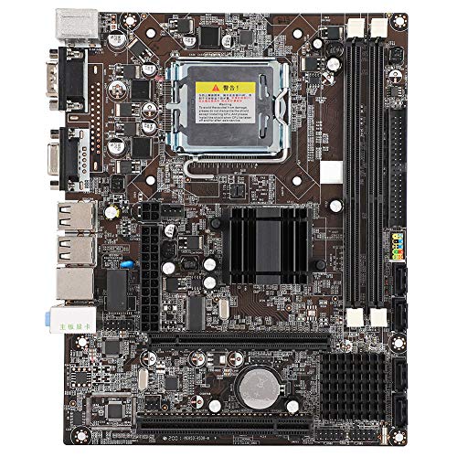Elprico Desktop-Motherboard, LGA775 DDR3 1066 1333 MHz Computer-Motherboard, Kompatibel mit der Xeon 775-Serie von Elprico